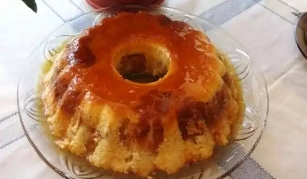 Croissant Pie with Crème Caramel